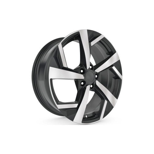 Jante DY117 KM 17x7 5x114.3 ET40 diamond cut compatibile Dacia, Renault, Nissan, Toyota